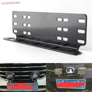

Bull Bar Front Bumper Universal License Plate Bracket Car Mount Stand Holder Bracket Off-road Light Bar for Jeep Truck Car SUV