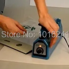 Ручная машинка для герметизации импульс тепла руководство печатная машина пластиковая полиэтиленовая сумка герметик длина ламинируемой поверхности 30 см 11,8 дюймов