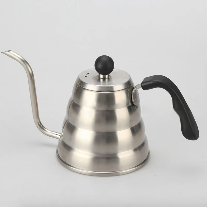 High Quality 304 Stainless Steel Coffee Pot hand 1200ml