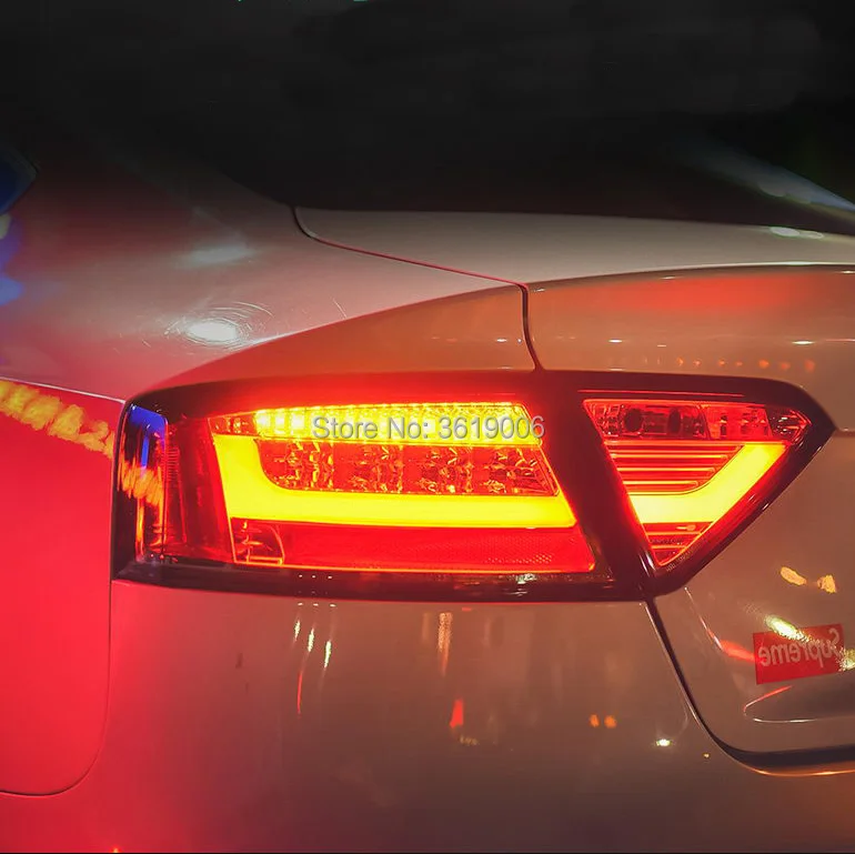 SmRKE для AUDI A5 08 16 светодиодный задний светильник фонарь DRL + тормоз Парк сигнальная