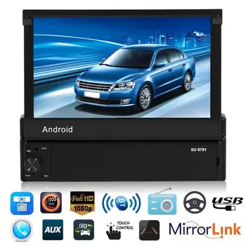 

1GB+16GB Car Multimedia Player Autoradio Stereo 7" Touch Screen Video MP5 Player Auto Car Stereo GPS Navi USB Radio Receiver