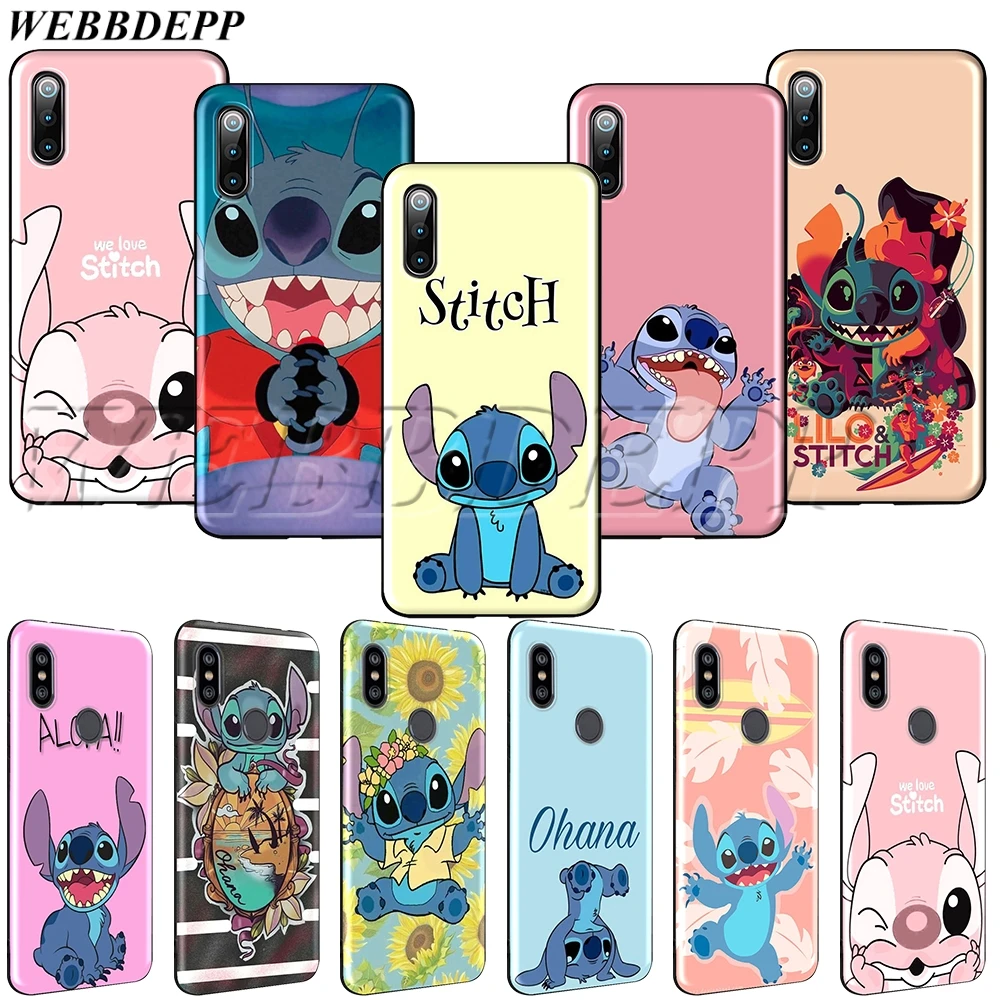

WEBBEDEPP Lilo Stitch 2 cartoon art Soft TPU Case for Xiaomi Mi MAX A1 A2 5X 6X 3 6 8 9 SE F1 Lite