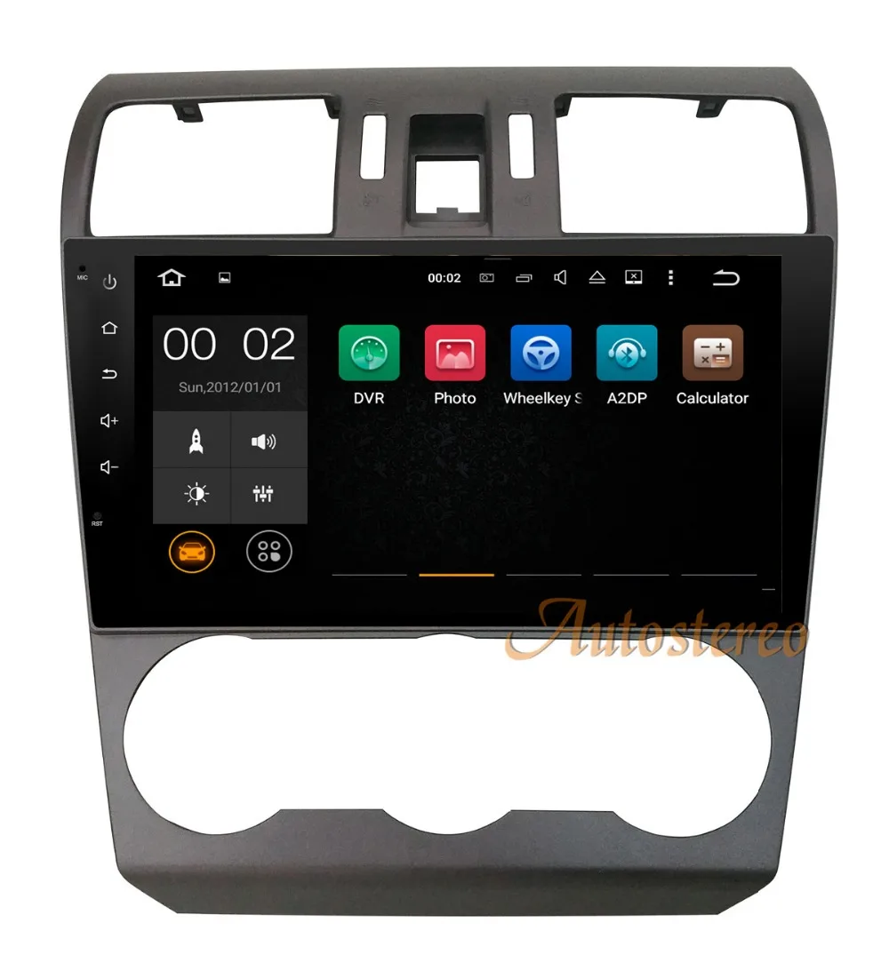 Excellent Android 9.0 Car DVD Player For Subaru Forester WRX 2013-2017 2Din radio 8Core Steering Wheel Control GPS Navigation 1080P Video 3 Excellent Android 9.0 Car DVD Player For Subaru Forester WRX 2013-2017 2Din radio 8Core Steering Wheel Control GPS Navigation 1080P Video 3