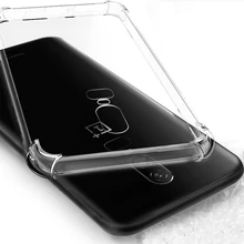 For OnePlus 3 3T 5 5T 6 6T 7 Pro Phone Case For One Plus 3T 5T 6T 3 5 6 T Clear TPU Cover Shockproof Silicone Transparent Cases