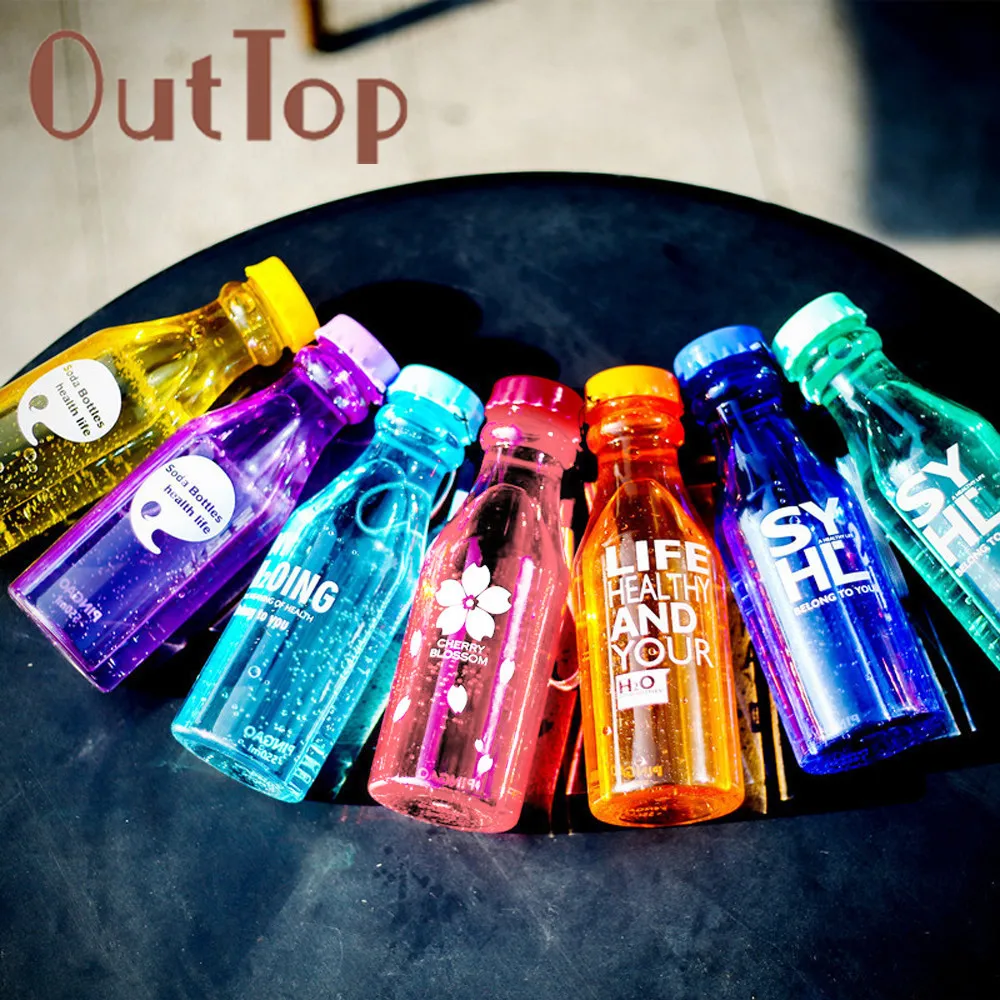 High quality 550ML Outdoor Sports Travel Water Bottle Portable