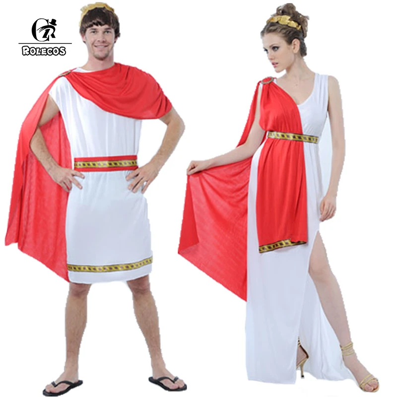 nuevos trajes de Halloween para hombres mujeres, antigua nobleza romana, ropa de Cosplay, Unisex disfraces de Halloween para parejas|halloween costume|couple costumewomen halloween costume - AliExpress