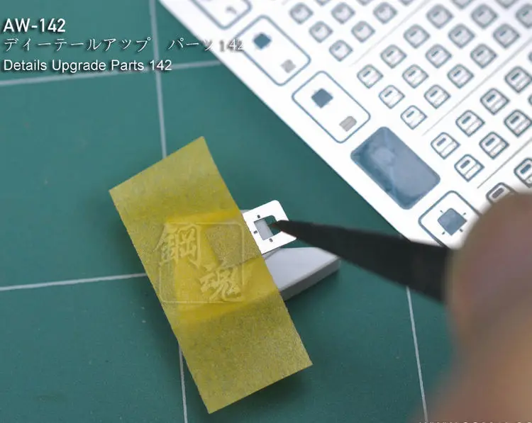 Детали травления для Gundam детали Запчасти для обновления AW142 фото-травленые листы(PE) принимаются оптом