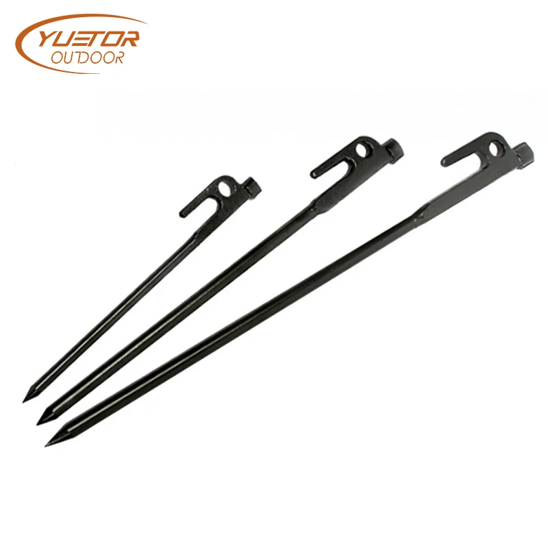 Buy YUETOR OUTDOOR 5PCS/SET Iron Tent Pegs Outdoor Camping Hiking Travel Tent