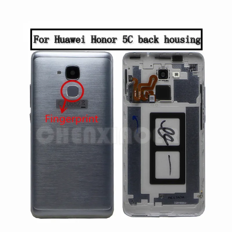 

For Huawei Honor 5C/ for Honor 7 Lite/ GT3 Metal Battery Back Rear Cover Door Housing Flash Cover Replacement Repair Spare Parts