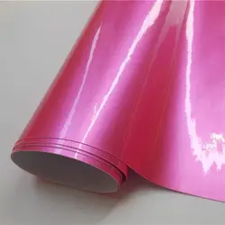 Высоко глянцевые конфеты розовый Виниловая пленка для обертывания фольги стикер автомобиля Наклейка МОТОР компьютерная мебель Авто