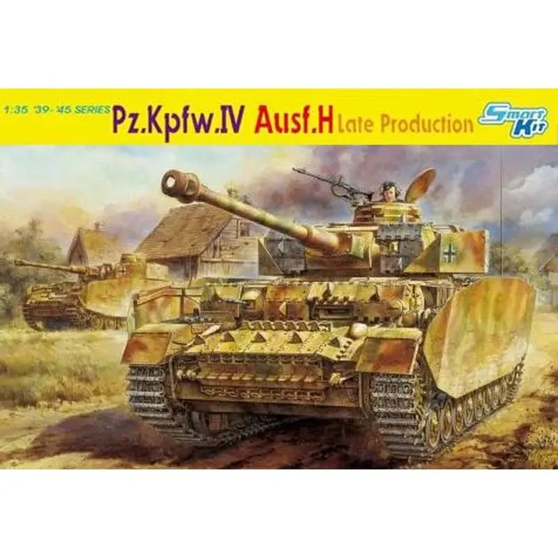 

DRAGON 6300 1/35 Pz.Kpfw.IV Ausf.H Late Production [Bonus:Magic tracks] - Scale model Kit