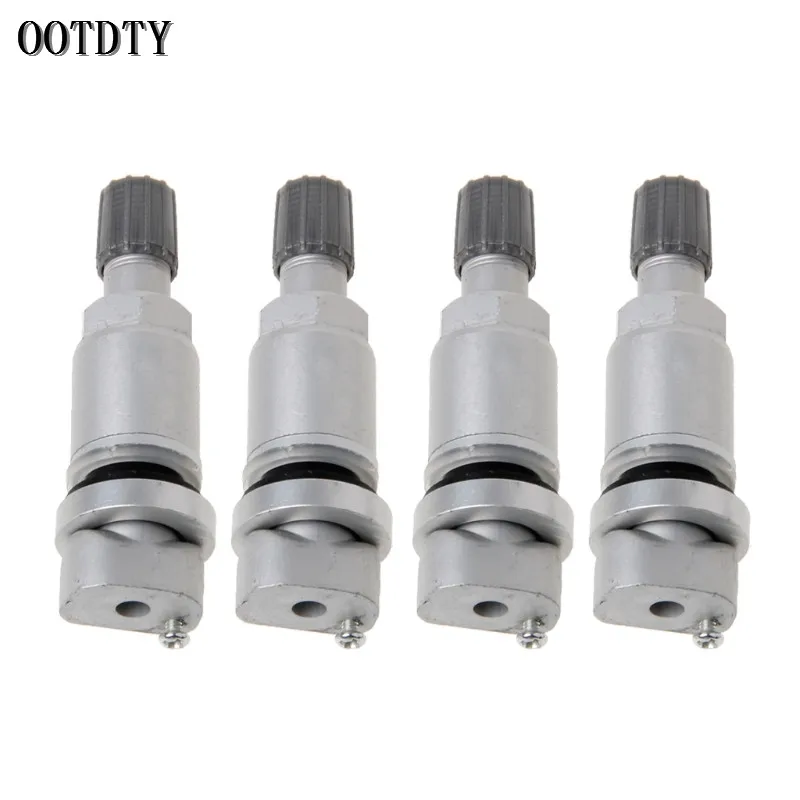 

OOTDTY 4xTPMS System Tyre Tire Pressure Sensor Valve Stem Kit Fit For Peugeot 407 407SW
