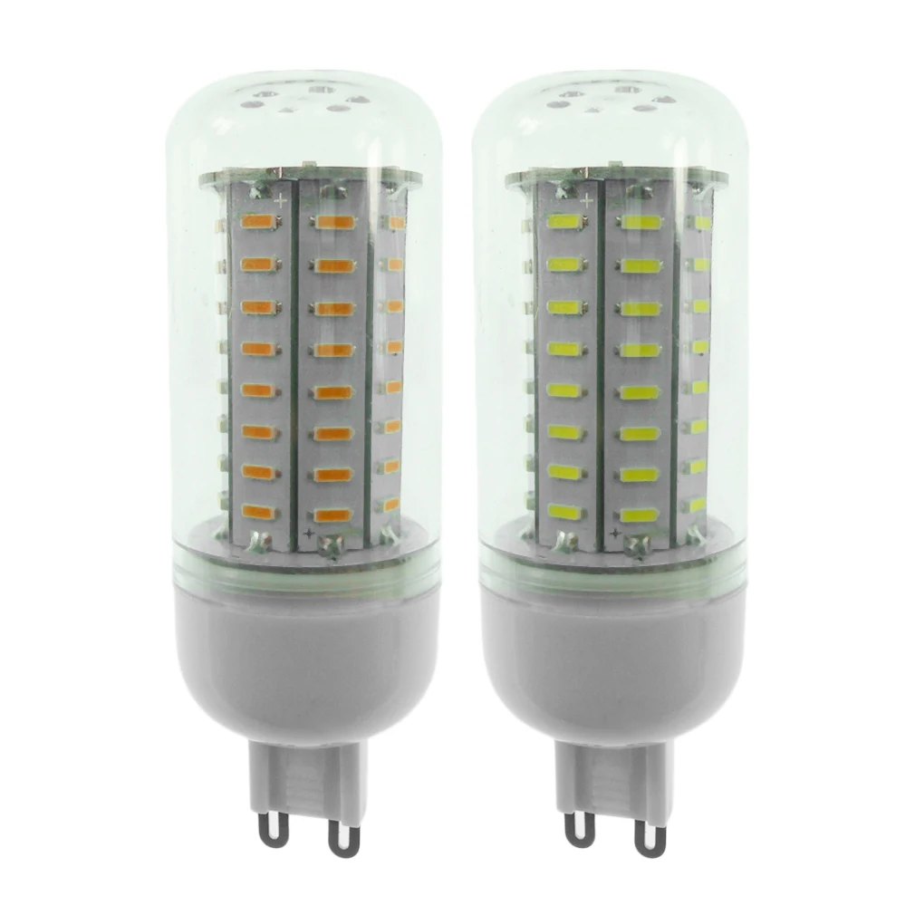 Новинка 2018 светодиодная лампа G9 72LED 4014 SMD с белым/теплым белым покрытием