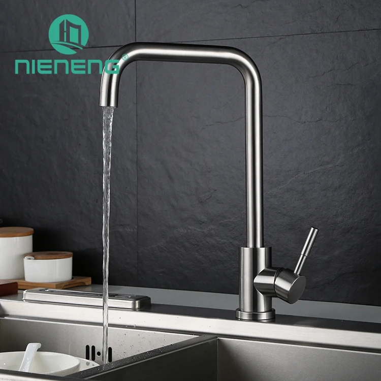 

Nieneng 304 Stainless Steel Kitchen Tap Faucets Kitchen Sink Drinking Water Faucet for Filtered Mixer Fittings ICD60334