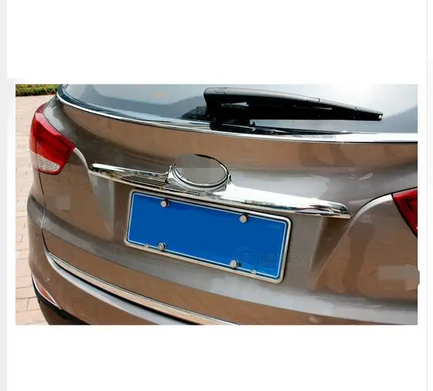 ABS Хромированная накладка на крышку багажника для Hyundai Tucson ix35 2010 2011 2012