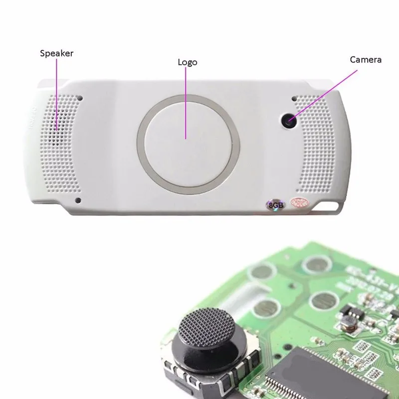 Высокое качество 4,3 дюймов ультра-тонкий 8 Гб памяти Ручной игровой плеер Видео игровая консоль MP5 музыкальный плеер фотографировать игровая консоль