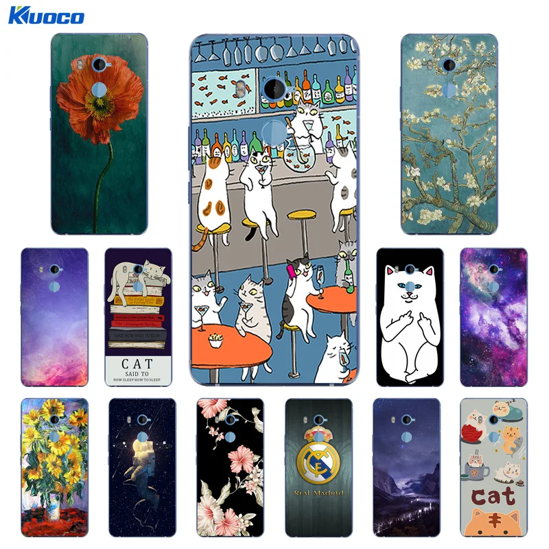 

Case for HTC U11 Plus Cover for HTC U 11 Plus Case Silicon Fashion Cat Landscape Printing Coque for HTC 2Q4D200 Phone Case