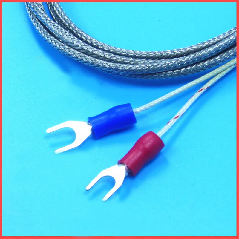 Зонд термопары 0 400 C типа K 100 мм датчик s 1 м/2 м кабель температуры|thermocouple probe|temperature