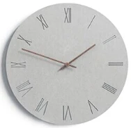 12 дюймов деревянные настенные часы простая в современном скандинавском стиле минималистские часы художественные европейские короткие деревянные настенные домашние декоративные часы бесшумные - Цвет: H