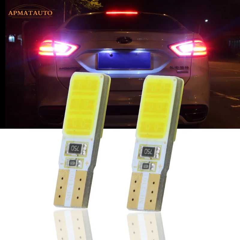 2 x T10 W5W светодиодные лампы для номерного знака SAMSUNG COB Ford Fiesta MK4/Fiesta 6/Mondeo 3|lamp for|lamp