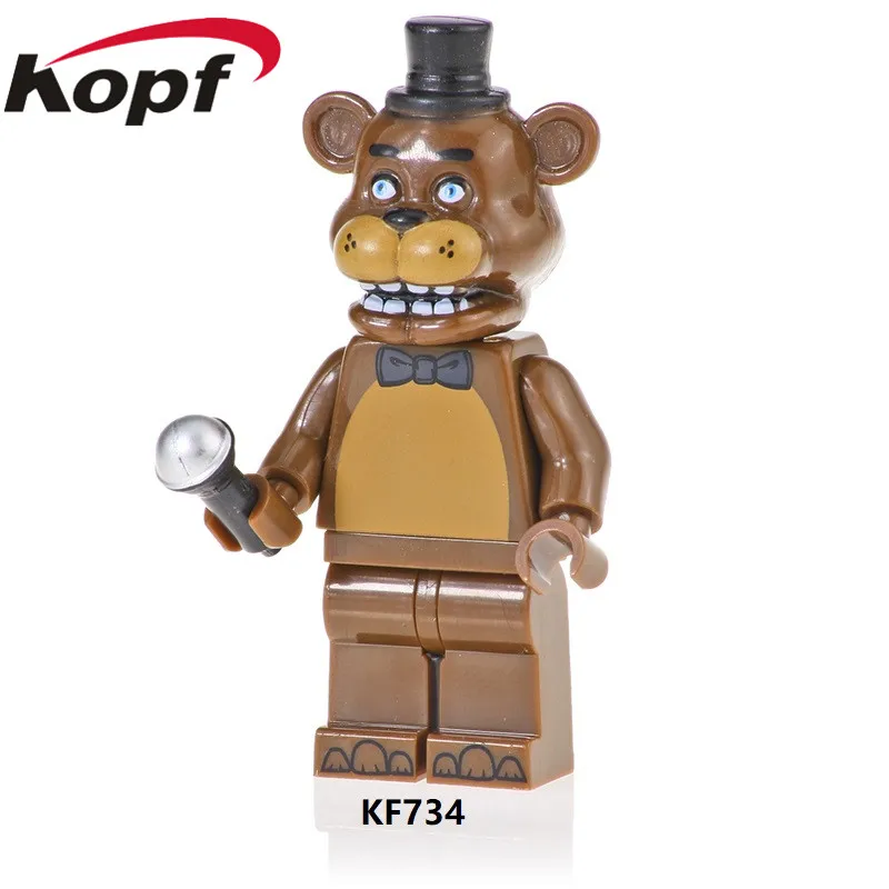 KF6071 фигурка Five Nights at Freddy's Toys Золотая лисица Фредди Spintraft Chica Bunny Ballonboy аниматронный блок скелета