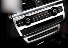 Для BMW X5 E70 2009 2010 2011 2012 2013 Центральной Консоли украшения крышки 2 шт.