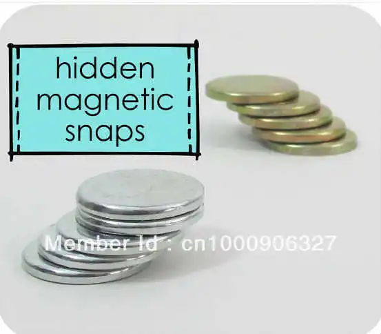 50 шт. скрытый магнит оснастки кнопки в 18 мм