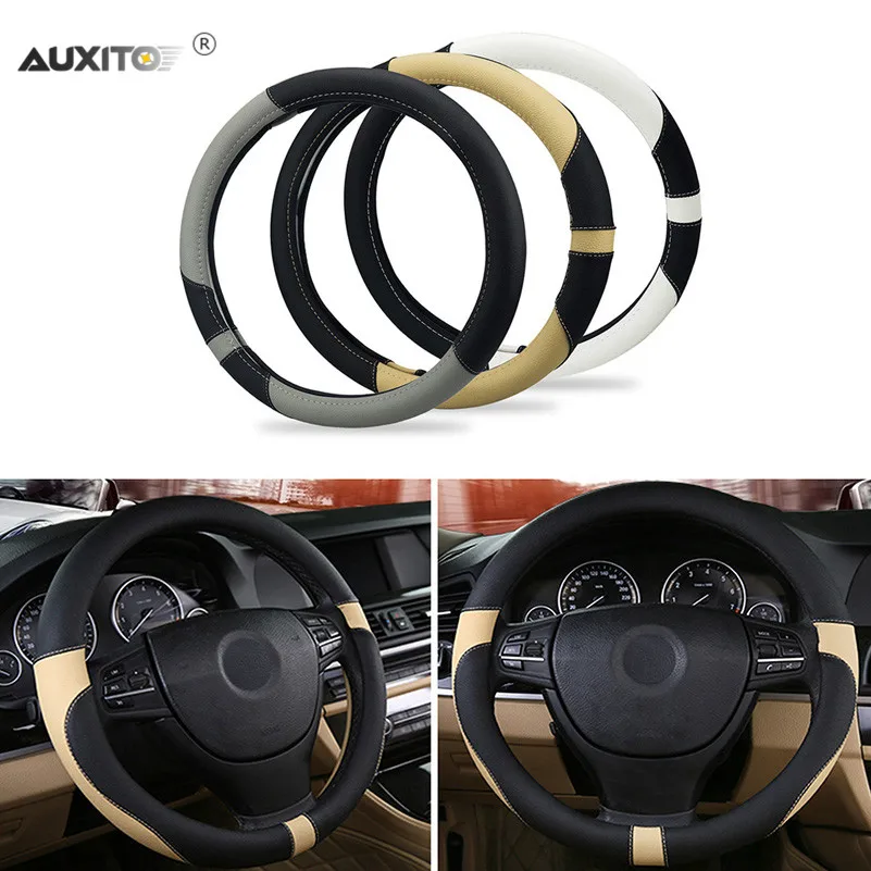 38CM Car Steering Wheel Cover For Volvo XC90 S60 XC60 V70 S80 S40 V40