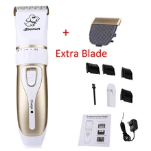 Профессиональная электрическая машинка для стрижки собак, машинка для стрижки волос, машинка для стрижки домашних животных, кошек, собак, триммер для стрижки волос, бритва, набор, стрижка для домашних животных