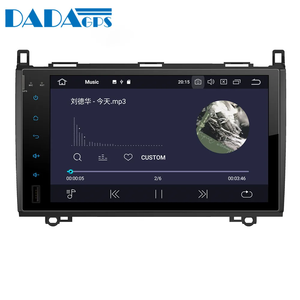 Top Android 9.0 4+64GB px5 Built-in DSP Car multimedia No DVD Player GPS Radio For Benz A-W169/B-W245/Vito 2005+ GPS Navigation 10