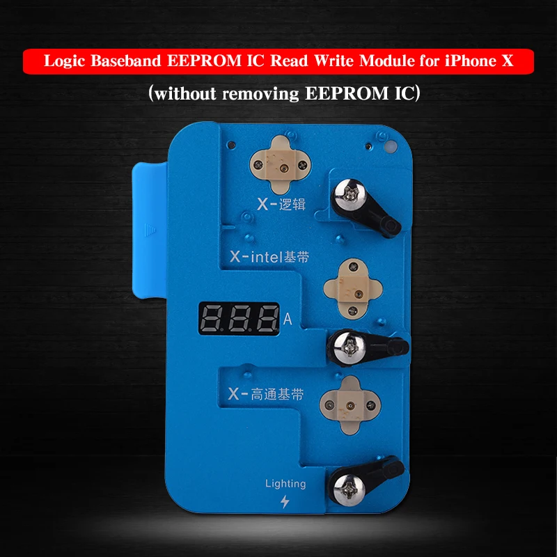 JC Pro1000S логика Baseband EEPROM IC Чтение Запись программист ремонт инструмента для iPhone X ремонт материнской платы