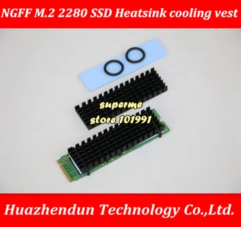 

DEBROGLIE Pure Aluminum Heatsink for M.2 NGFF 2280 PCI-E NVME SSD for Laird Adhesive Heat sink cooling vest