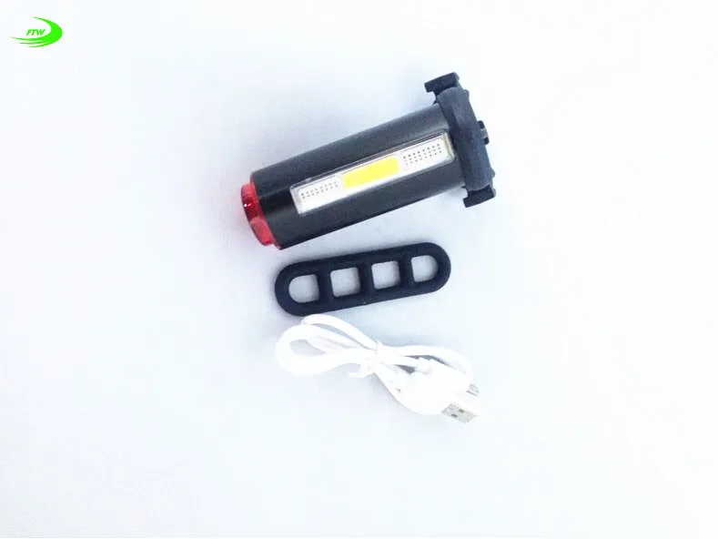 Bicycle USB Light Bike LED 360 Degree Laser Light Cycling Tail Flashlight Bicycle Accessories TL2061