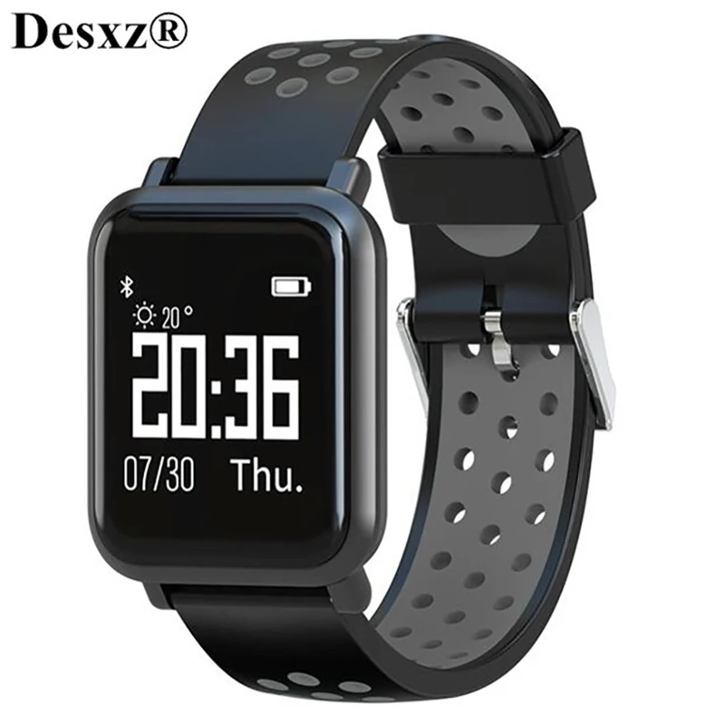 

Desxz Smartwatch Bluetooth 4.0 OLED Screen Blood oxygen Blood Pressure Activity Tracker for Swim Basketball Cycling smart watch