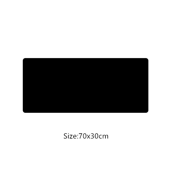 All black 70x30cm 800x300 900x400 большой игровой коврик для мыши карта мира Настольный коврик HD Большие размеры коврик для мыши XL XXL игровой коврик для ПК с обработанным краем скорости - Цвет: All black 70x30cm