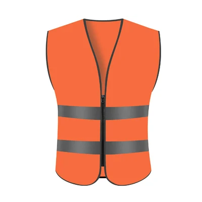 Orange style 1 Новинка, хит, унисекс, L, XL, XXL, светоотражающий жилет, рабочая одежда, обеспечивает высокую видимость, день, ночь, бег Предупреждение, Детский защитный жилет - Цвет: Orange style 1