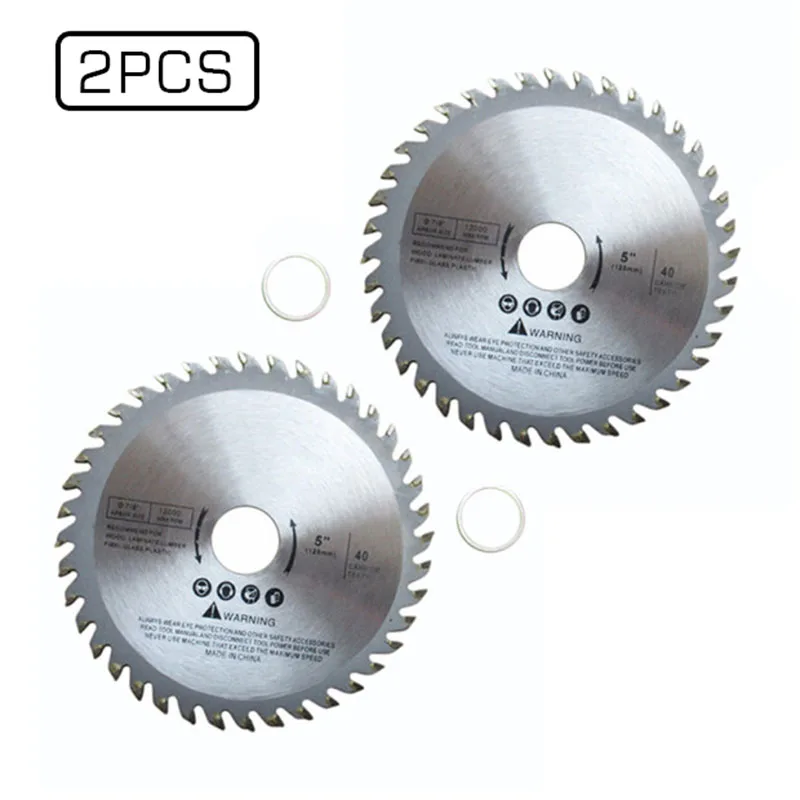 

Equipment Saw blades Woodwork 2pcs set Replacement Power Tools Accessories Cutter 40 Teeth