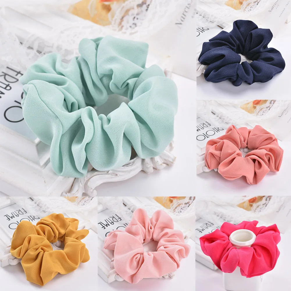 

YJSFG HOUSE Women Elastic Hair Rope Ring Tie Scrunchie Ponytail Holder Hair Band Headband hair accessories Wholesale