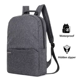 LJL-Tinyat мужской рюкзак для ноутбука 15 дюймов компьютер Mochila Escloar Водонепроницаемый Школьный рюкзак сумка для подростков холст Shoulde