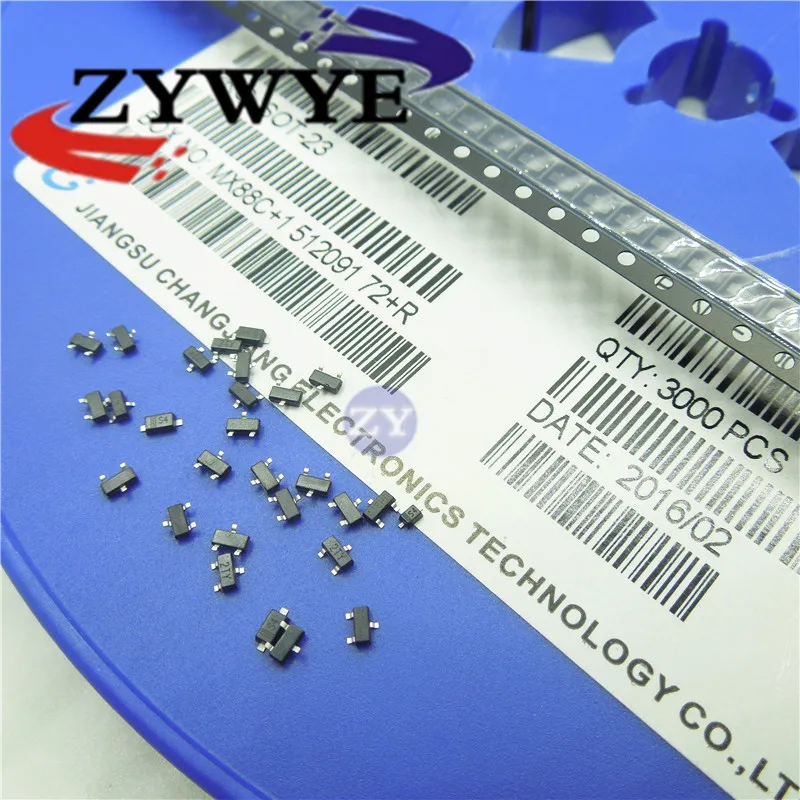 

new 3000pcs BZX84C43LT1G Zener diode 43V SOT23 Y15 BZX84C43