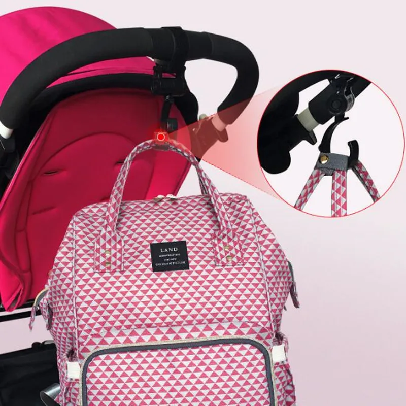 LAND пеленки мешок Мумия материнства подгузник сумка бренда большой Ёмкость маленьких сумка рюкзак дизайнерские уход мешок для ухода за ребенком
