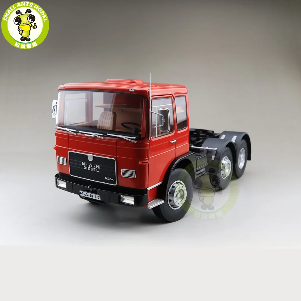 1/18 Man 16304 F7 трактор грузовик 1972 ROAD KINGS литая модель автомобиля детский