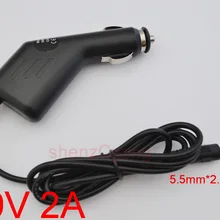 1 шт. высококачественное автомобильное зарядное устройство 9 в 2 а 5,5 мм x 2,5 мм 9 в Alba APVS8372B/APVS8372P Портативный DVD 9 в автомобильный адаптер питания/зарядное устройство
