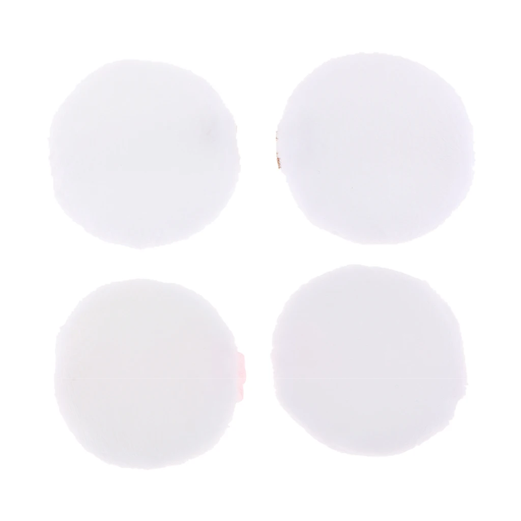 4 шт. мягкий аппликатор для лица косметический флокирующий макияж порошок слоеный спонж для красоты