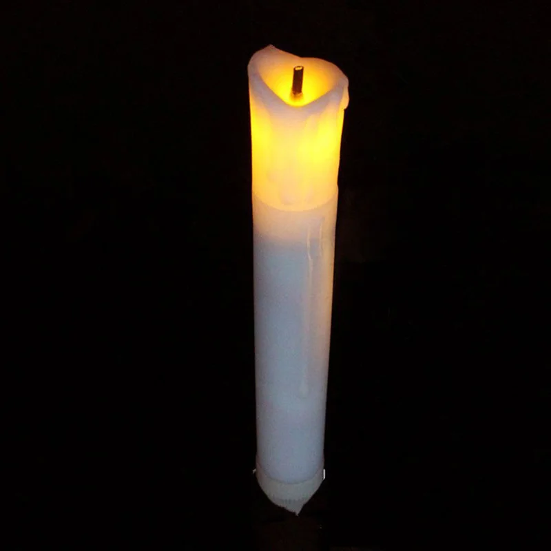 Беспламенная Светодиодная свеча Мерцающая телайт батарея Рождественские Свадебные свечи Декор - Цвет: 15 5cm