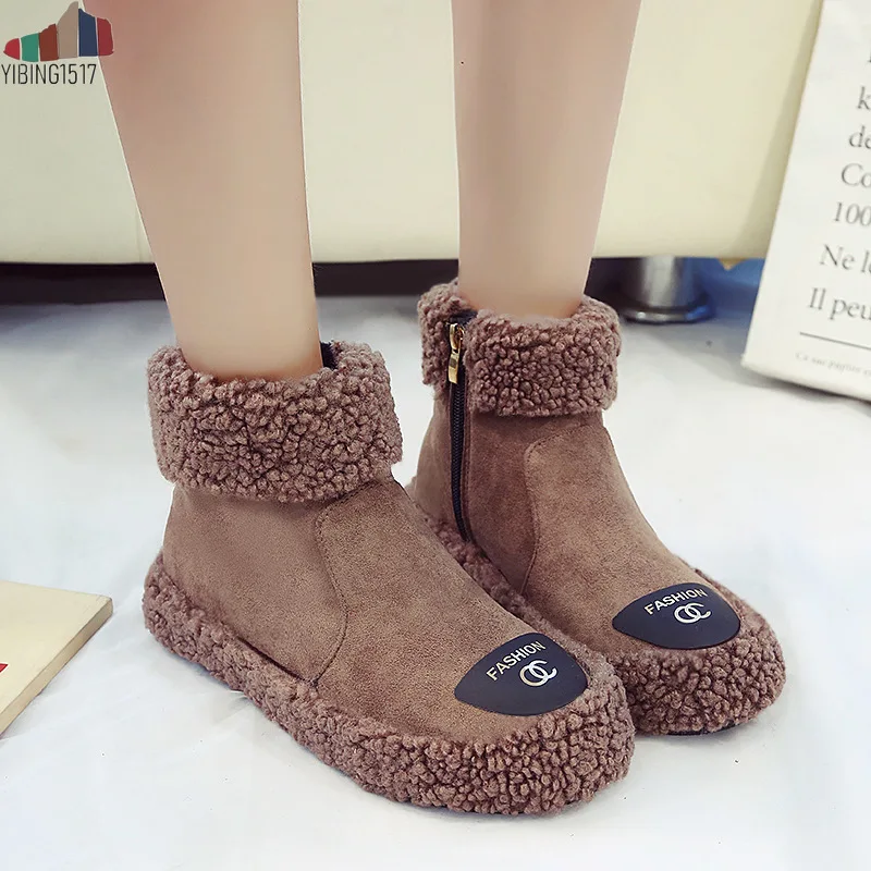 

Snow boots Short style women warm boots golden colour light EVA outsole winter fur big sale selling free shipping winter shoes