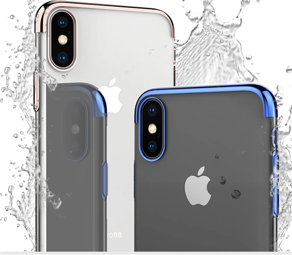 MOUSEMI For iPhone 7 8 6 X Case Silicone Soft Transparent Clear Funda Girl Phone Cases For iPhone 6 6s 7 8 Plus X Case On Cover (3)