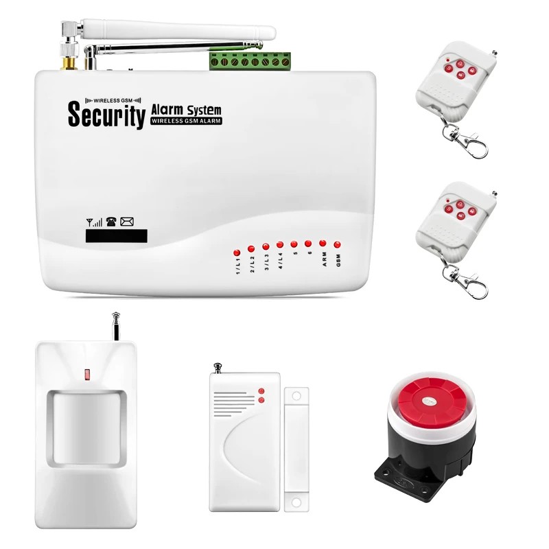 Sécurité sans fil GSM Maison Cambrioleur Alarme Intrus