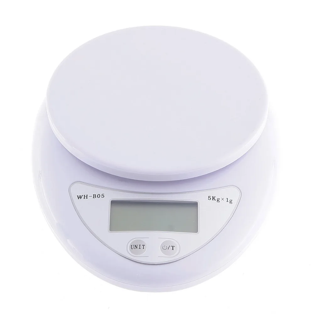 LED Electronic Kitchen Tool 1pc Portable 5000g/1g Kitchen Digital Scale Balance Weight Weighting Food Diet scale