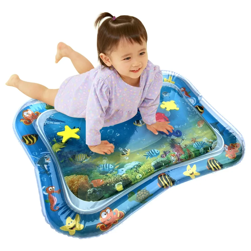 

1pc Creative Dual Use Toy Baby Inflatable Patted Pad Baby Water Cushion Prostate Water Cushion Pat toys Baby shower Pat Pad Gift